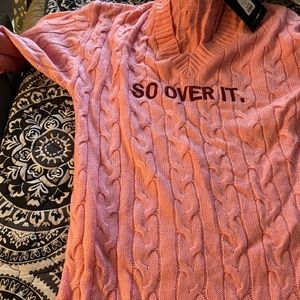 new pink fashion nova mini sweater dress